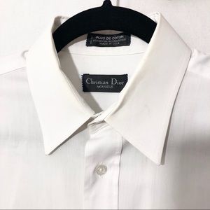 SOLD//Christian Dior men’s white button down